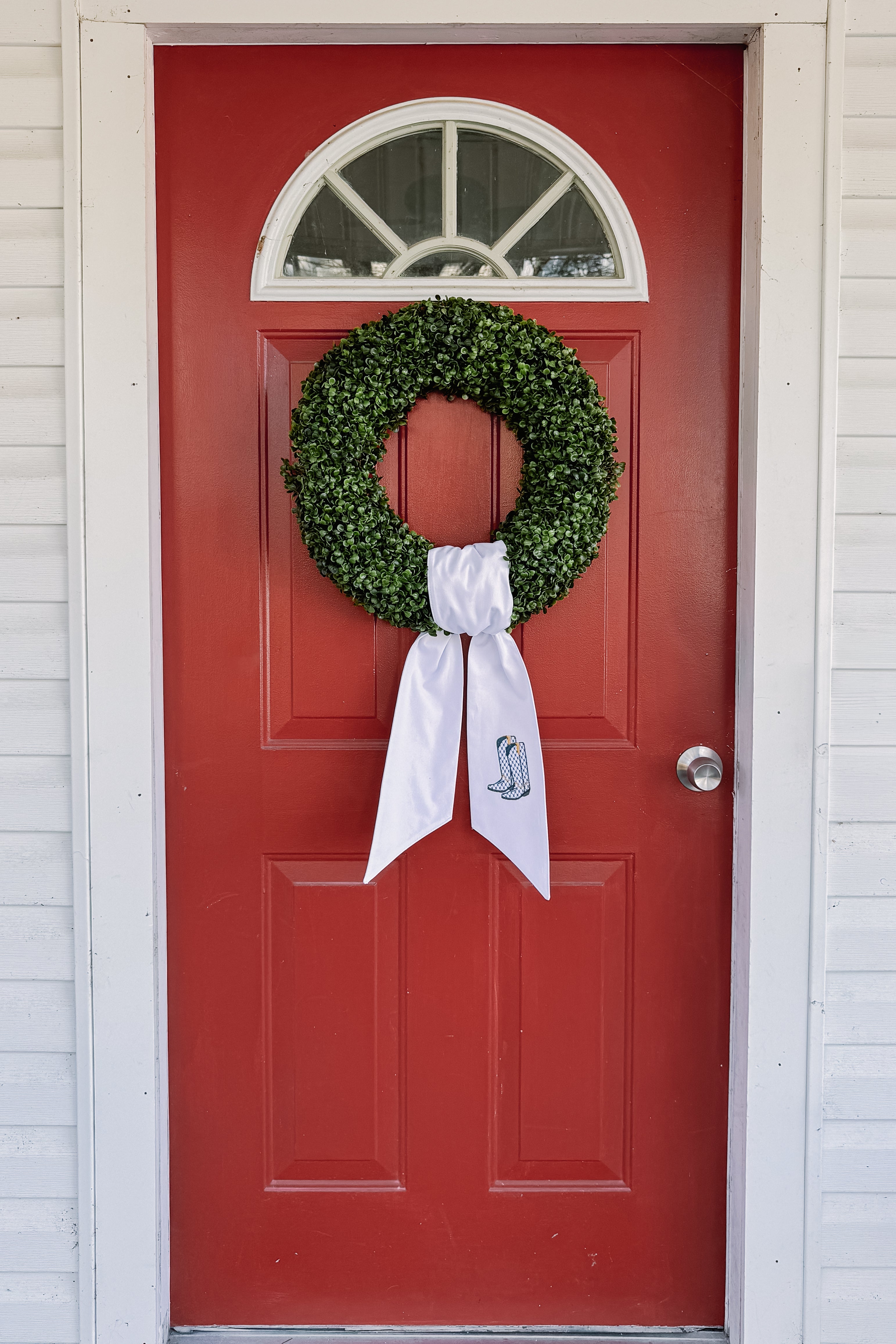 Custom Wreath Sash
