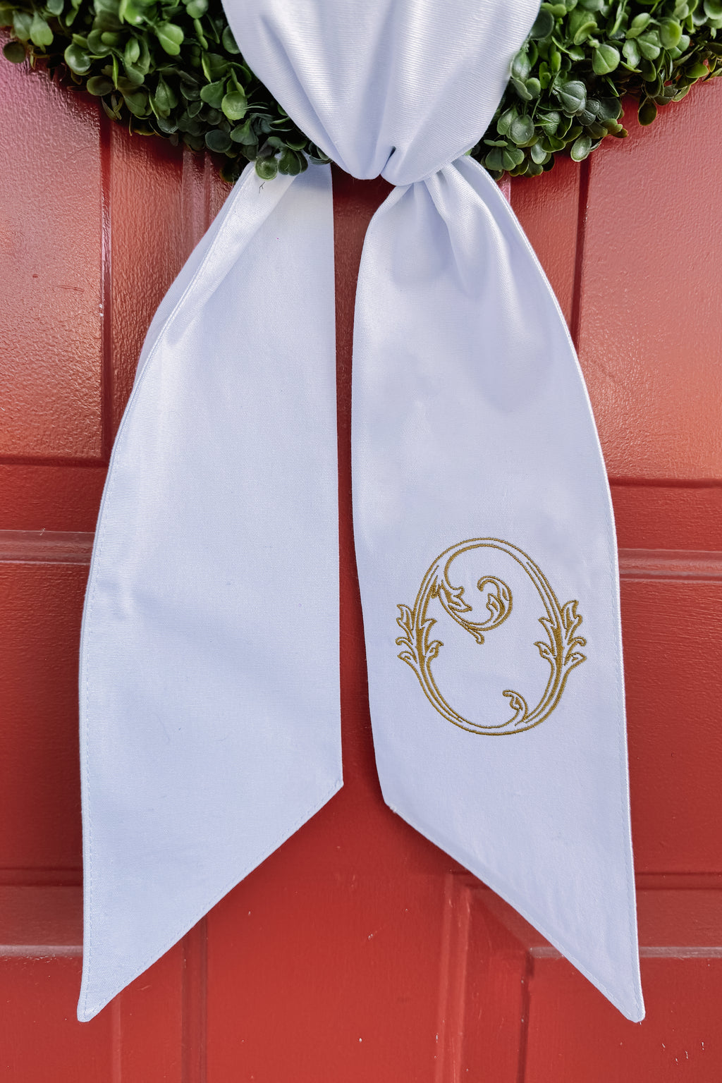 Custom Wreath Sash