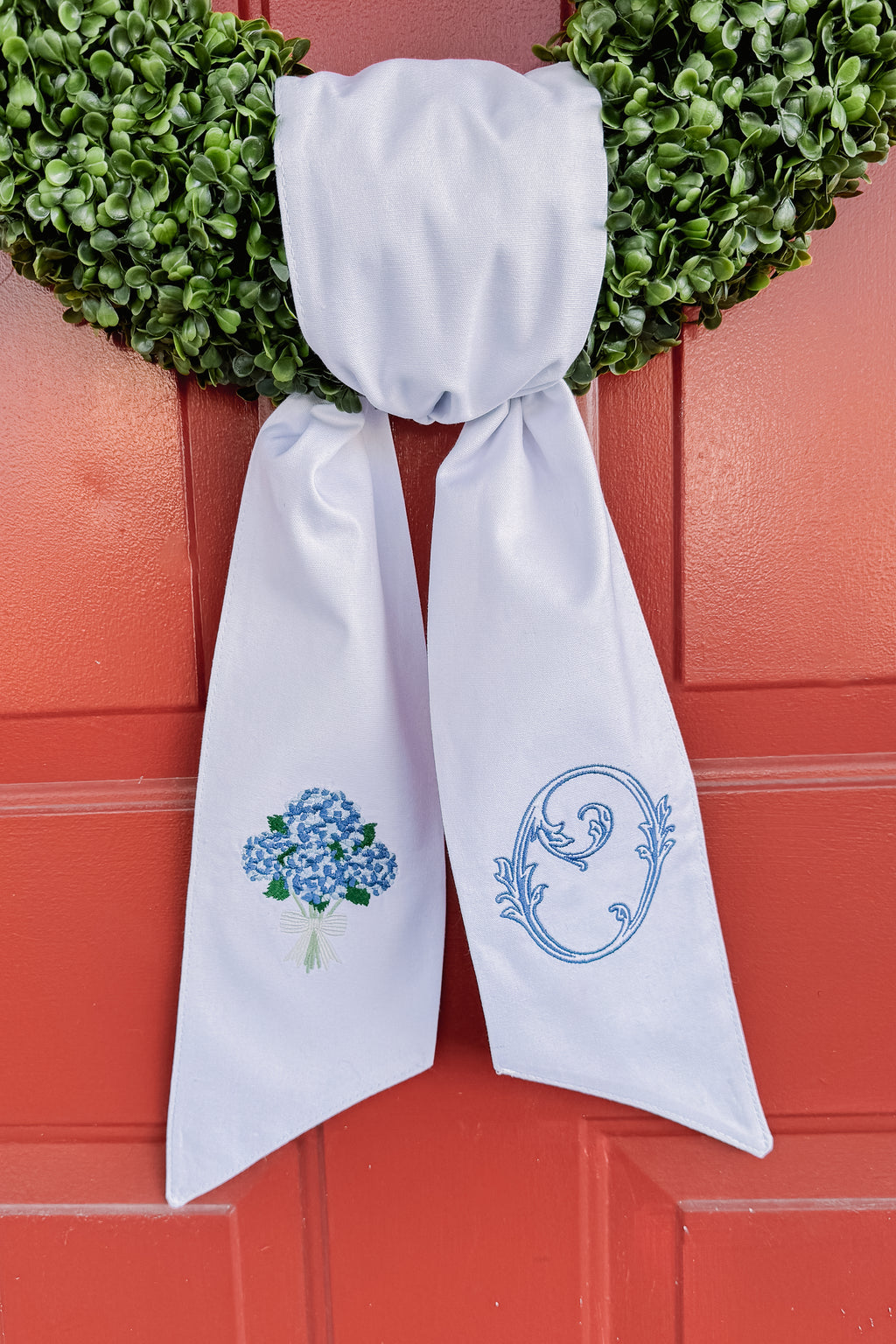 Custom Wreath Sash