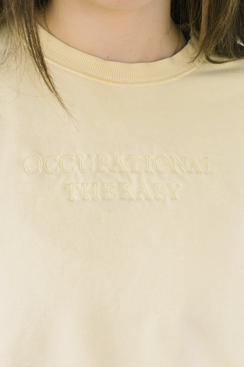 Custom Embroidered Cropped Crewneck