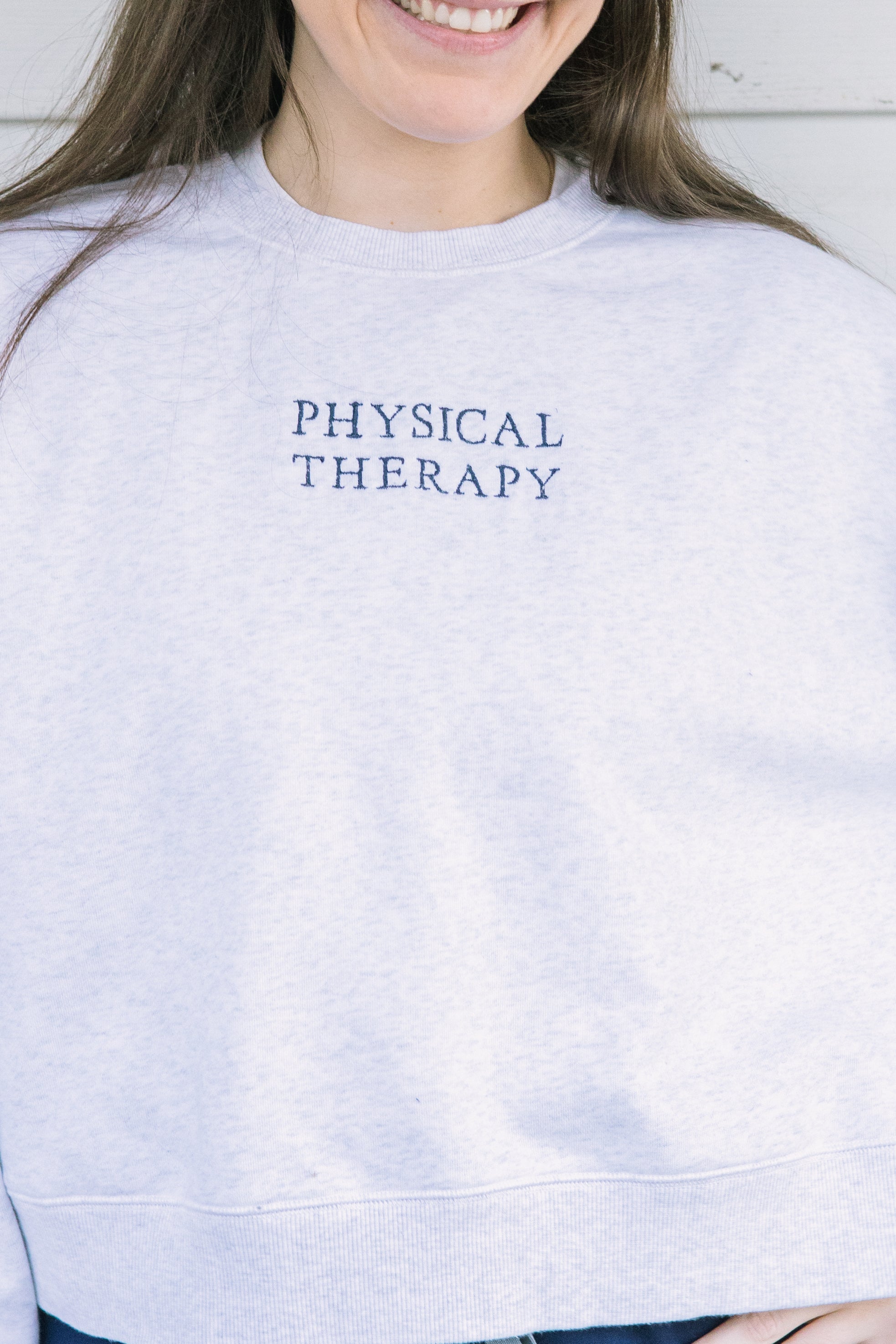 Custom Embroidered Cropped Crewneck